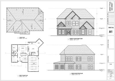 Architectural drafting