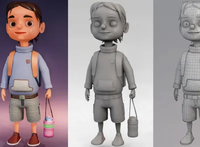 3D character design