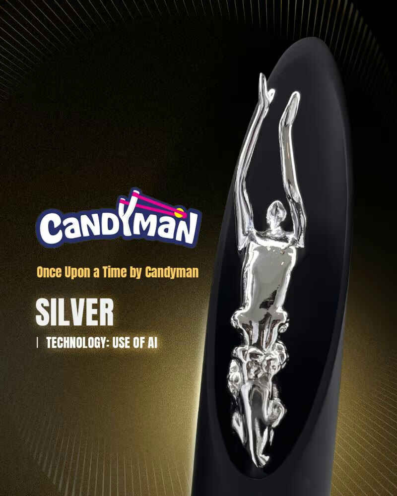 Once Upon a Time by Candyman — Silver award for Technology: Use of AI