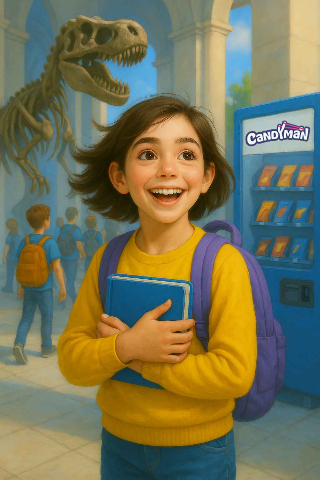 Candyman storybook art
